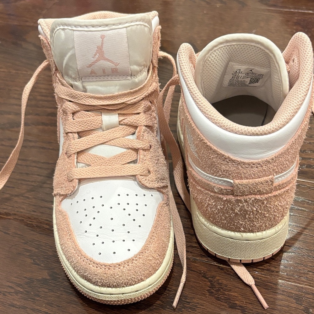 Nike Air Jordan Kids Sneakers - Pink & White